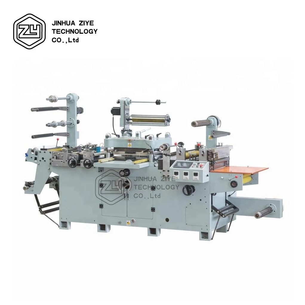 FPL320D Automatic Roll To Roll Digital Sticker Label Die Cutter Rotary Label Die Cutting Machine