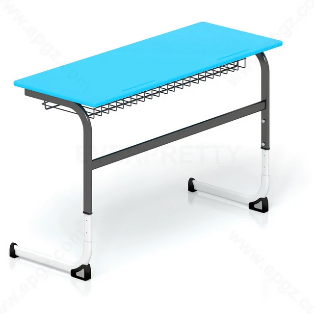 China School Furniture Multi-function Adjustable Wood School Table
