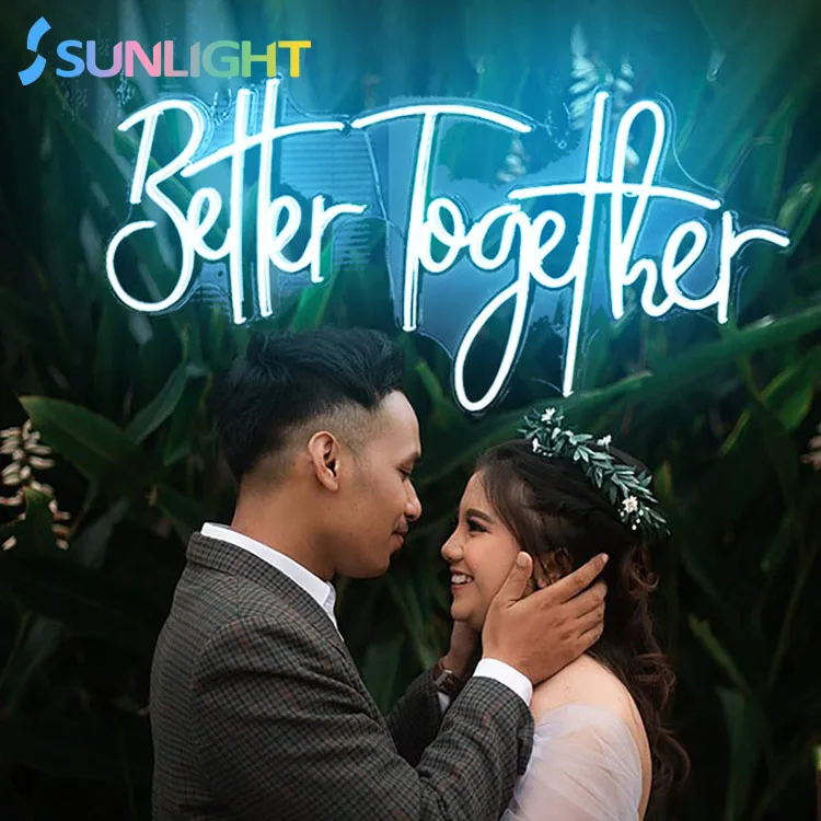 Hot Sales Dropshipping Manufacturer Neon Wedding Sign Outdoor Dance Merry Christmas Beer Dance LED Neon Sign RGB Custom