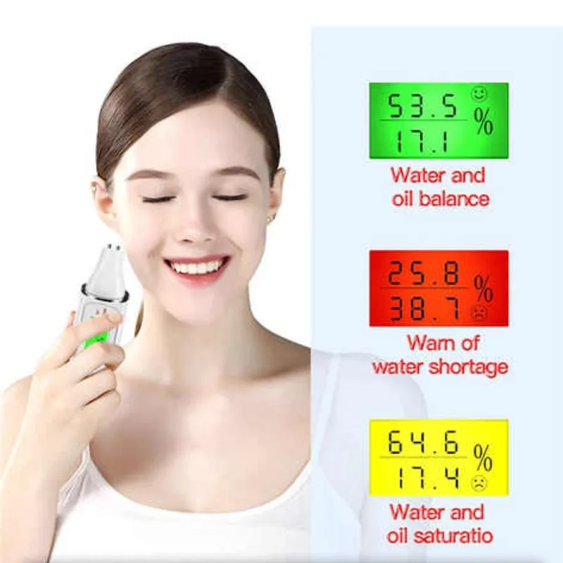 LCD Display Skin Care Tester Detector Face Care Monitor home use skin analyzer machine facial