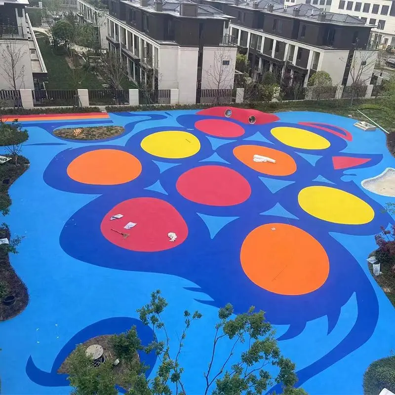 Outdoor Basketball Tennis Court Flooring EPDM Rubber Granules 1-4mm Supersafe Recycled Rubber Granule Outdoor Playground