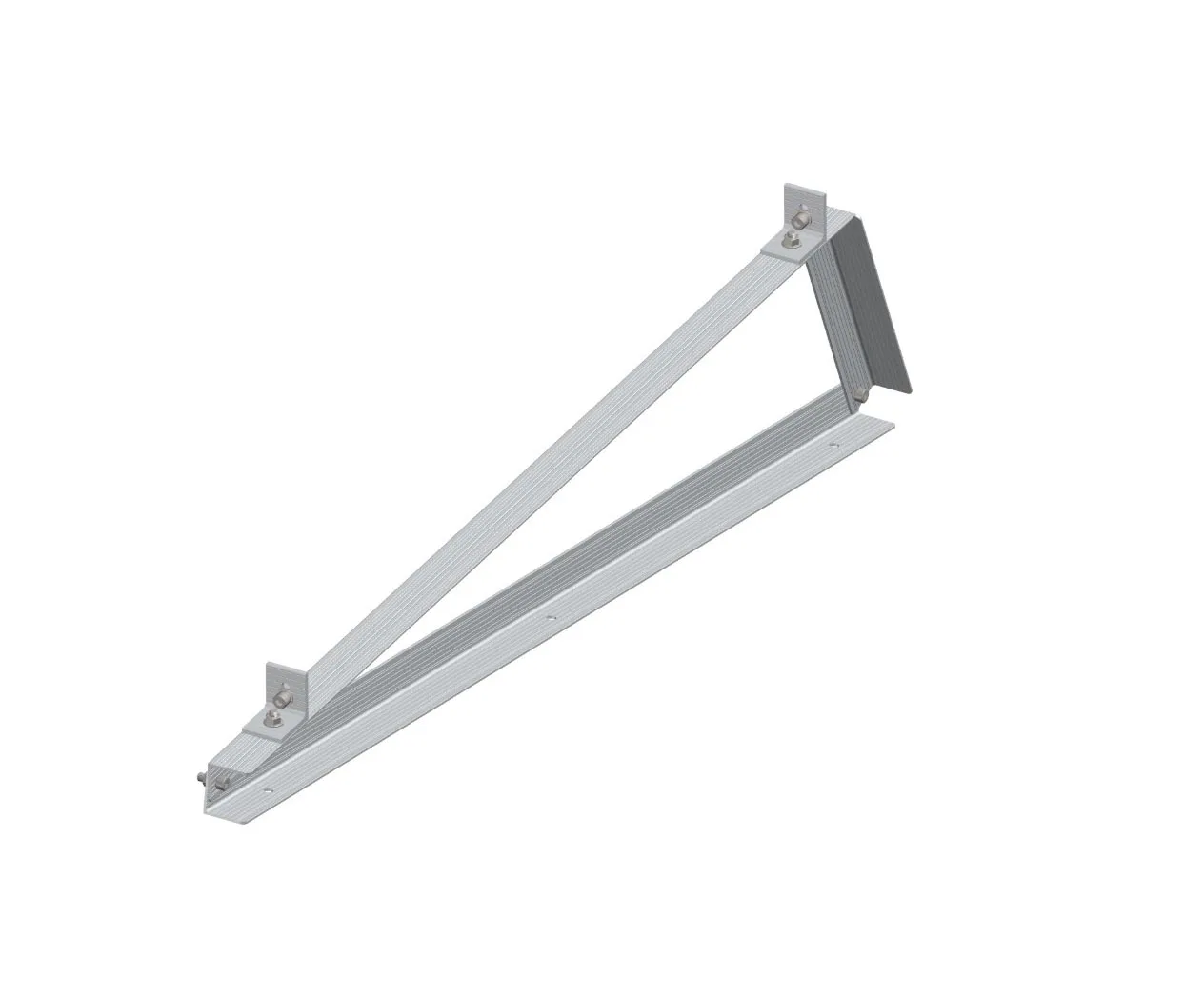 Solar Metal Roof Bracket PV Aluminium Mounting Kit triangle brackets ballasted mount