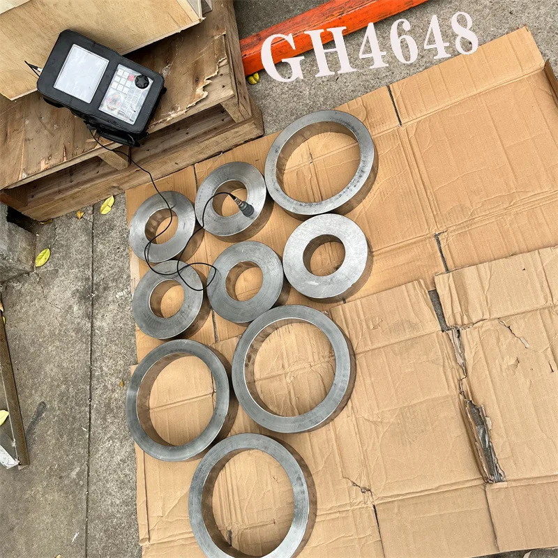 Sell dia 20-800mm GH4648 superalloy nickel-based alloy ring custom size turning light forging ring