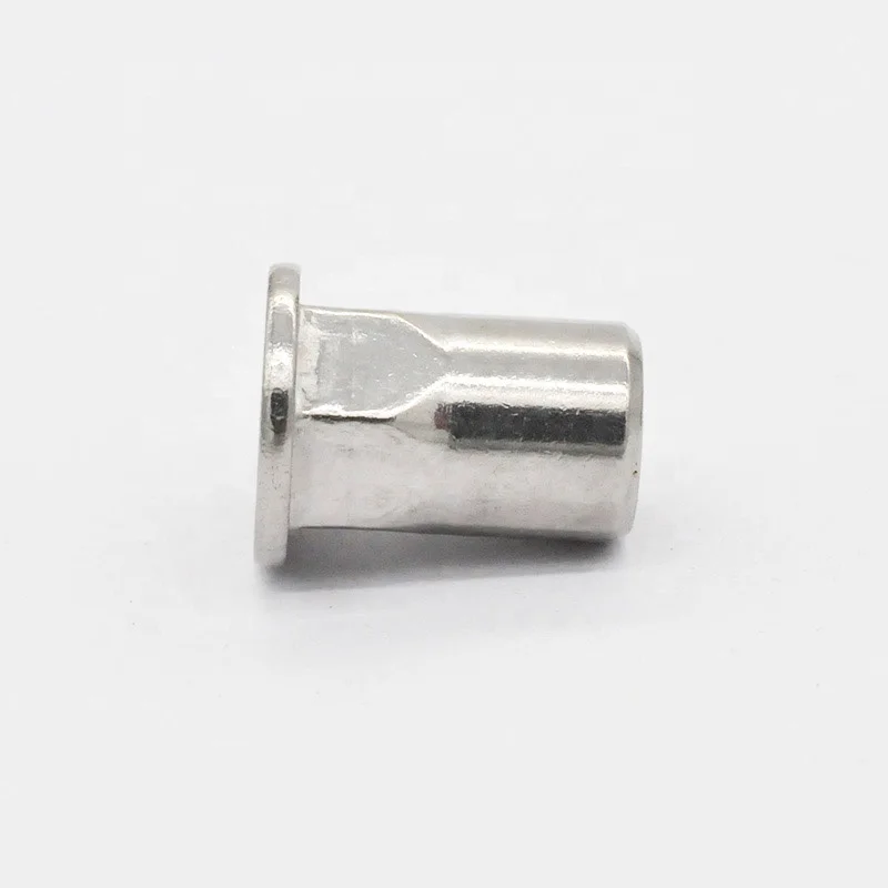 M4 M5 M6 M8 M10 Stainless steel Flat head Half hex body Open end Blind rivet nut