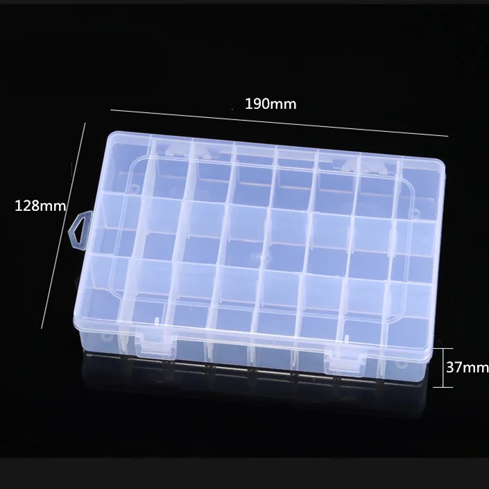 Hard Plastic Storage Case Box Plastic Fishing Lure Hook Bait Fishing Tackle Lure Hooks Box