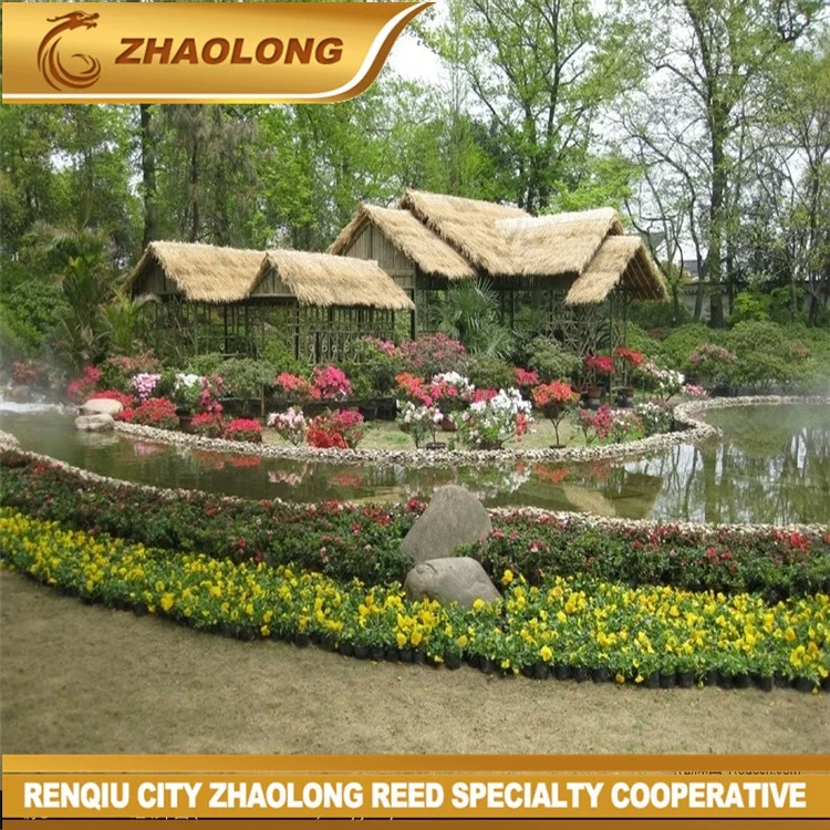 Direct factory wholesale reed thatch garden umbrella