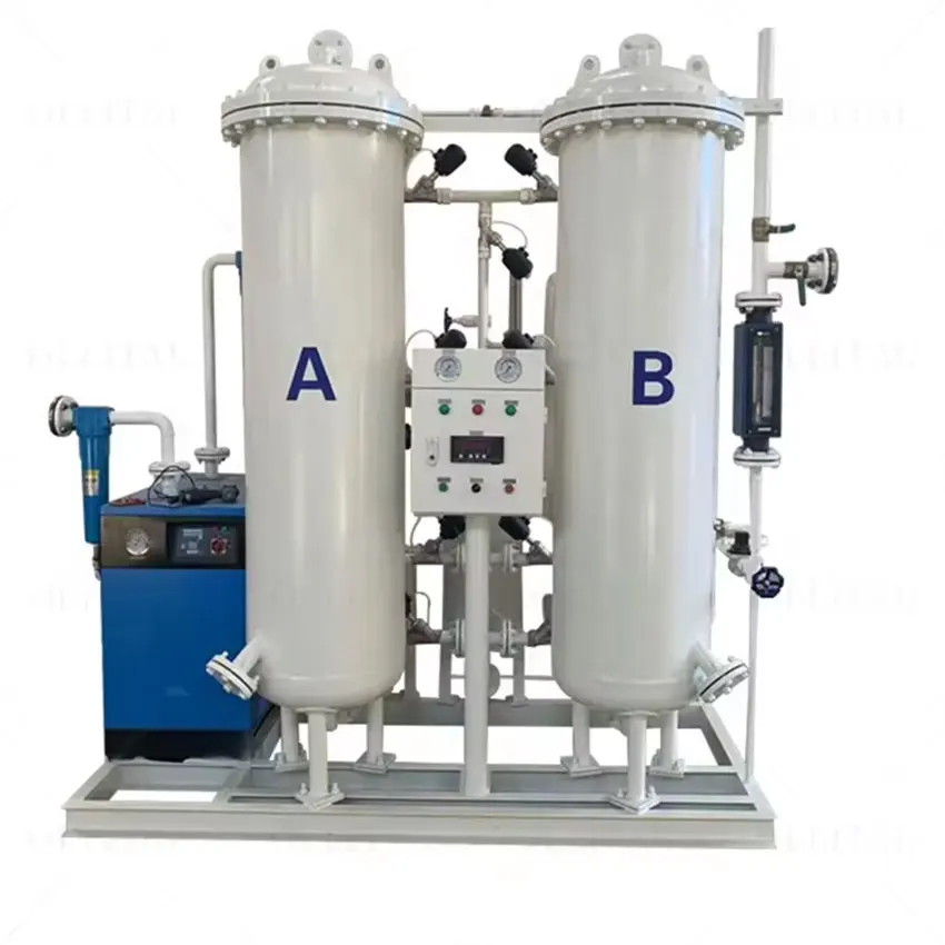 New High Purity Nitrogen Gas Generator N2 Machine Industries Engine PLC Gearbox Pump Air Compressor Motor