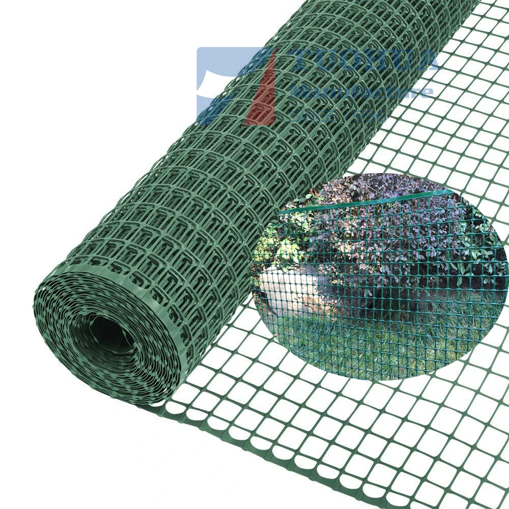 50X50mm Tree Guard Net with UV Green Garden Fence Net HDPE Extruded Plastic Garden Fencing Mesh