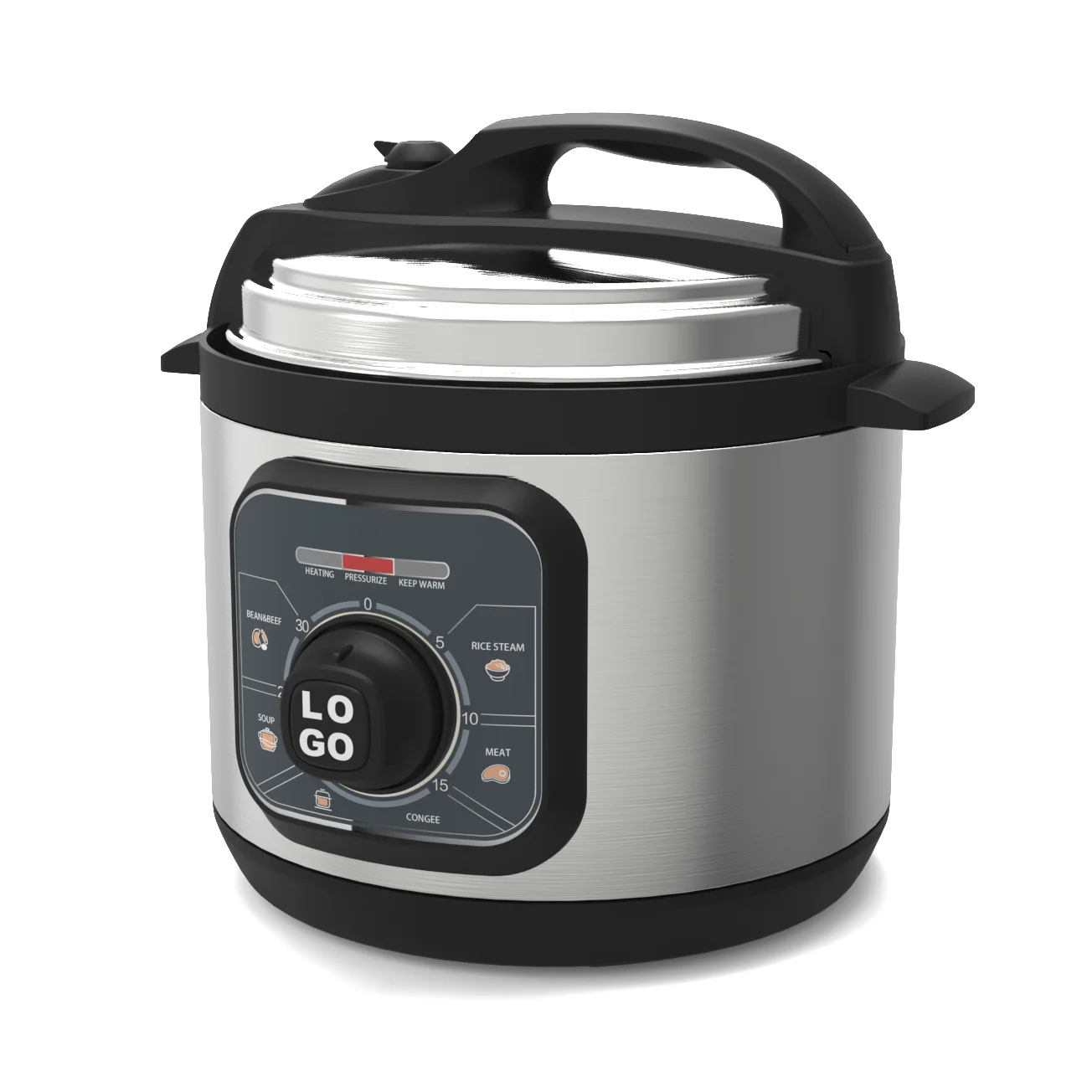 110V 30-70Kpa stainless steel 6L Jinhao Oil Aluminum inner pot kitchen instant pot duo 7-in-1 electric pressure cooker