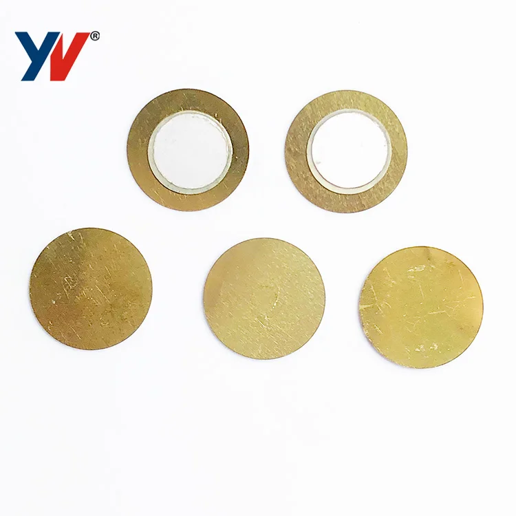 Diameter 20 mm 3.5khz round Piezo Ceramics Films Elements
