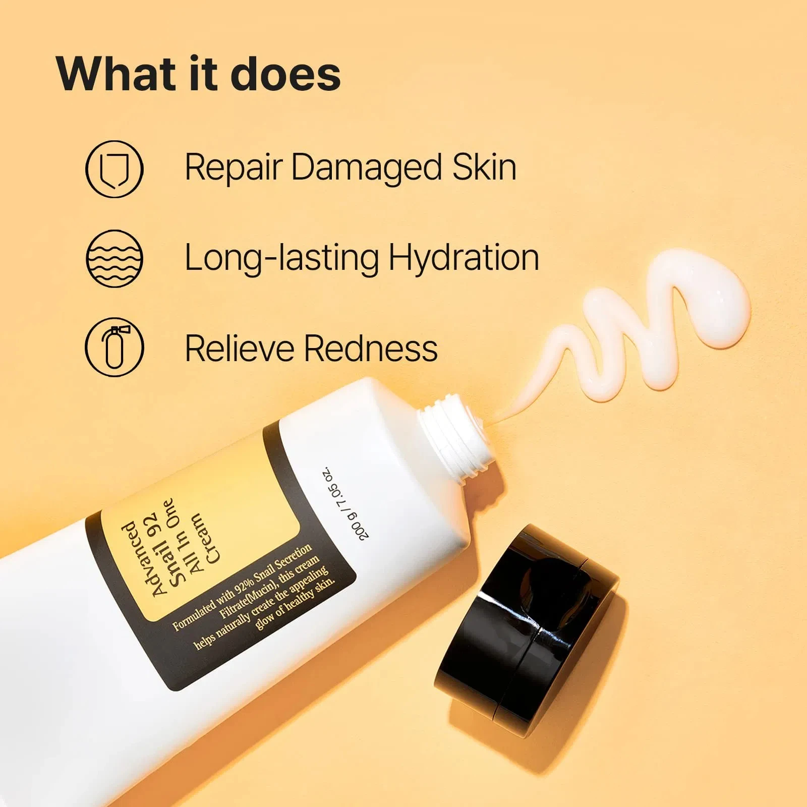 Beauty Private Label Advanced Snail 92 All In One Cream Long-Lasting Hydrating Anti-Acne Repairing Snail Cream