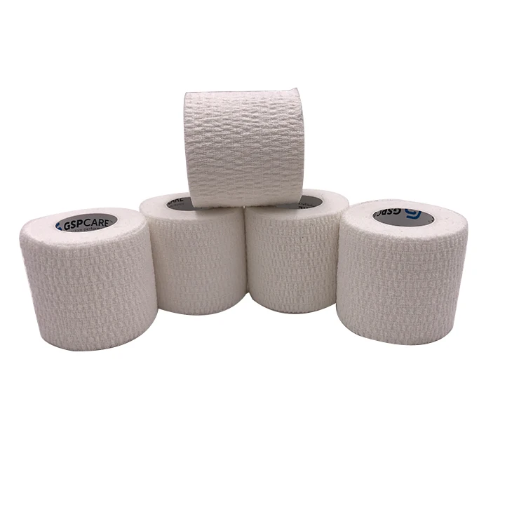 5cm*4.5m Light Elastic Adhesive Tape Sports Tape for Muscle Recovery Kinesiology Cotton Medical Self-Adhesive Light EAB Tape