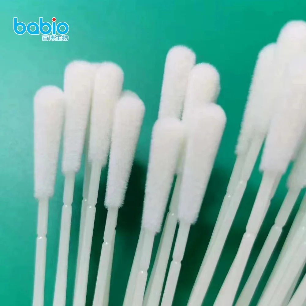  BAIBO high quality sterile Nasopharyngeal swab disposable micro