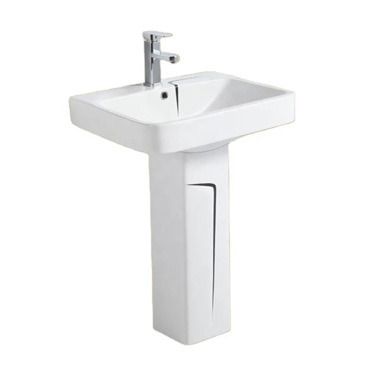 Sanitary Ware Black Line Square Toilets Sink Set Bathroom Wc Ceramic Washdown One Piece Toilet Set