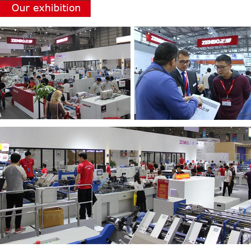 Automatic sheet-feeding thick paper huge bag making machine line for clothing packaging ZB1450CS-550