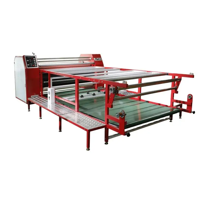 Oil Drum rolling calandra machine sublimation 1.7mt/2.0mt/2.5mt