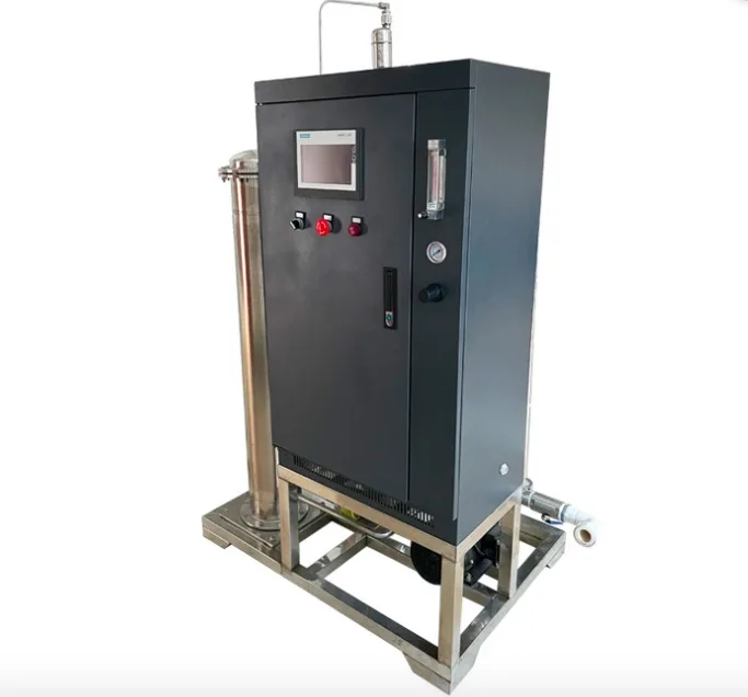 6t/h industrial Ozone  machine Water Purifier Ozone generator for waste Water Treatment Machine with Mixing Tank 10ppmO3