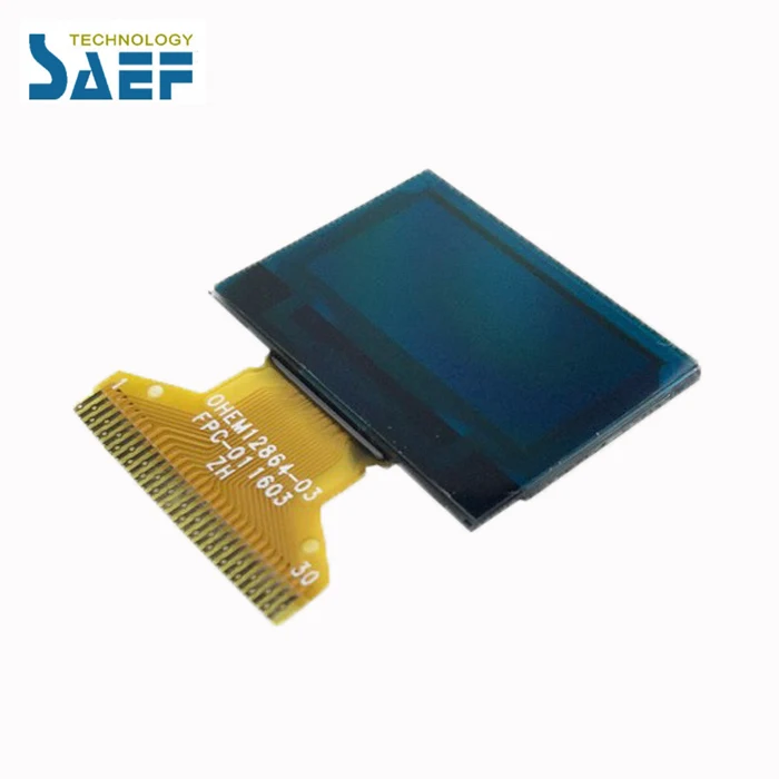  Графический Тип 0 96 дюймовый oled-дисплей 128x64 точек