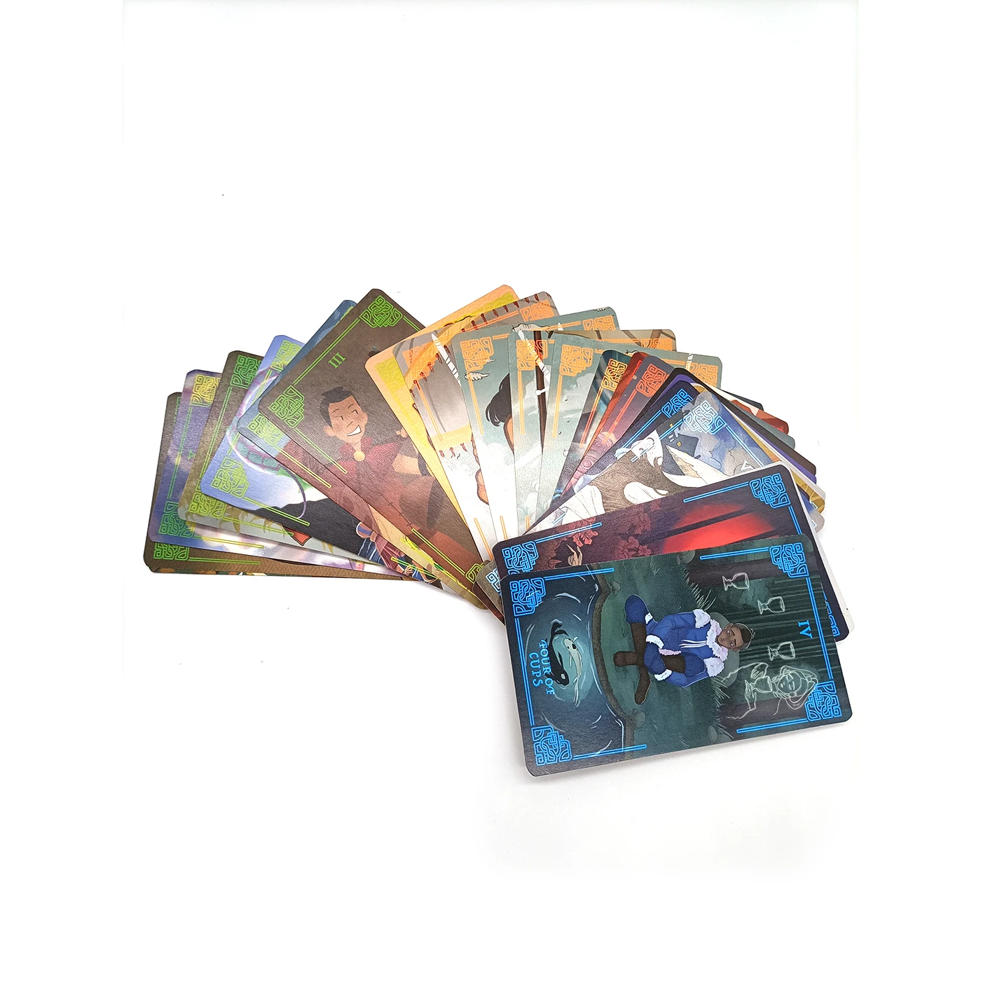  Custom high end gilt-edged paper tarot card
