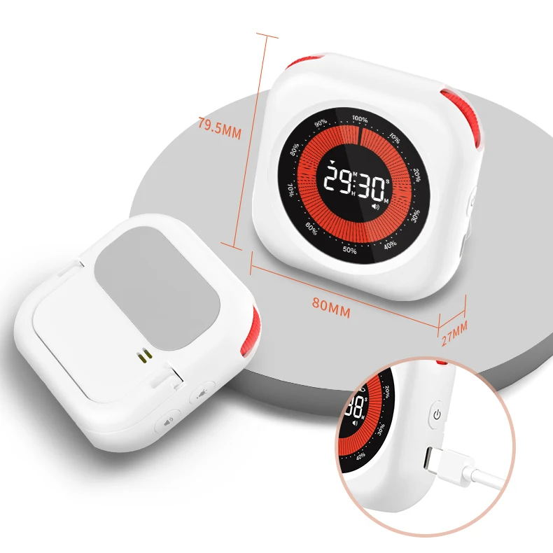 Minutes Seconds Digital Dynamic Count Down Count up Visual Custom Timer Stopwatch Learning Homework Sport Time management Tool