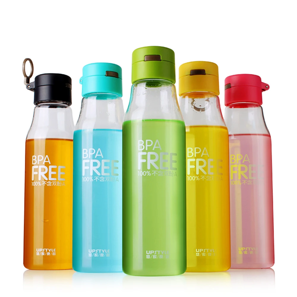 Wholesale Eco Friendly 700ml Lovely Show Brief Food Grade Plastic Lemon Water Bottle