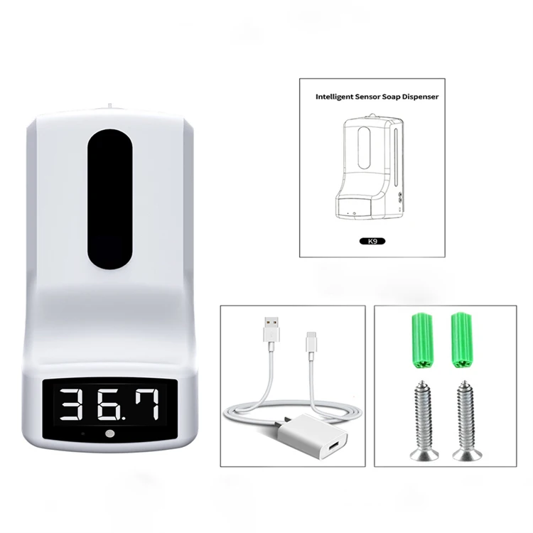 Non-Contact Automatic Induction 1000Ml Standing Infraredsensor Touchless Auto Soap Dispenser