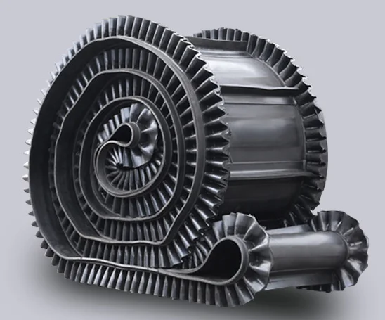 Factory Sell Corrugated Rubber Sidewall Conveyor Belt For Bluk Material