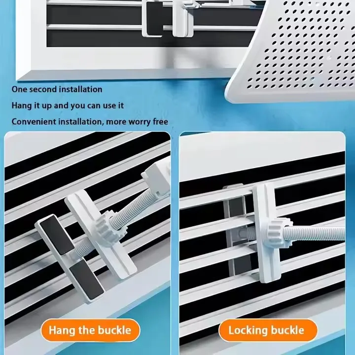 Central air conditioning duct type air conditioning outlet baffle anti direct blowing grille universal wind deflector