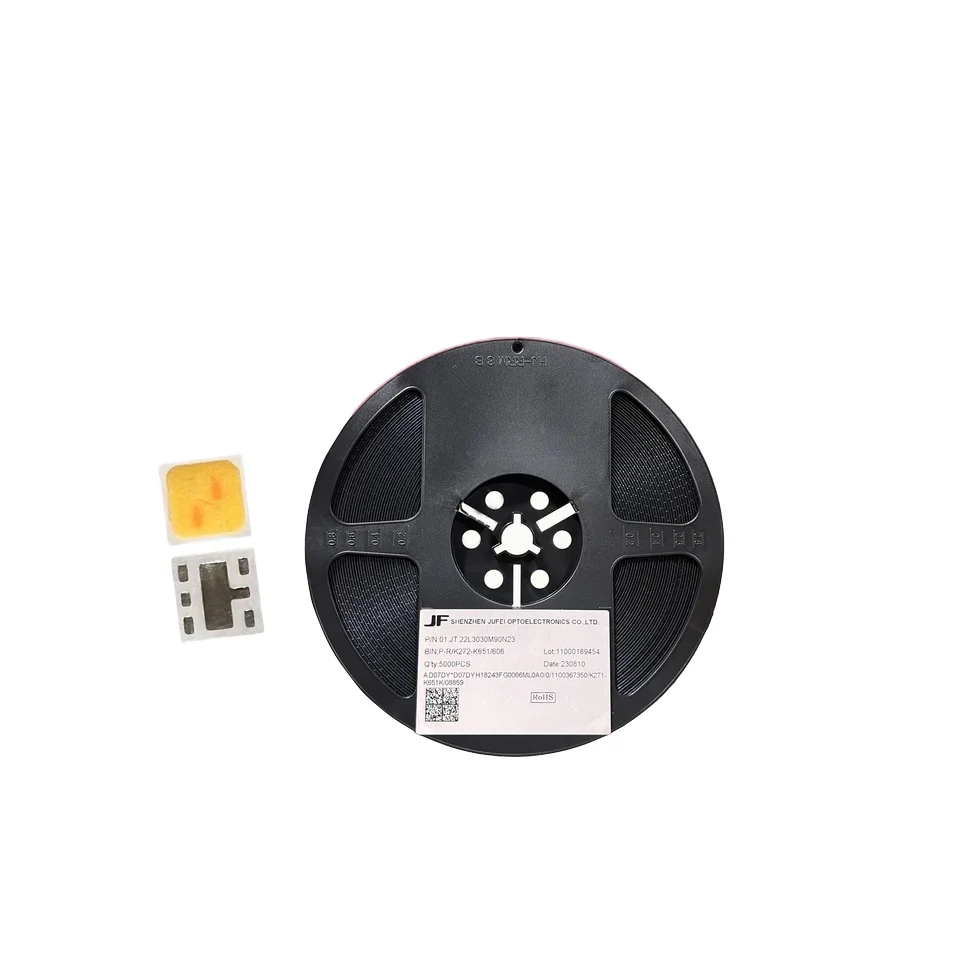 Jufei Высокая мощность 3030 SMD Светодиодная лампа с шариком двухцветный источник освещения функцией затемнения 6 В 2 Вт высокая эффективность света Chip3030 светодиод