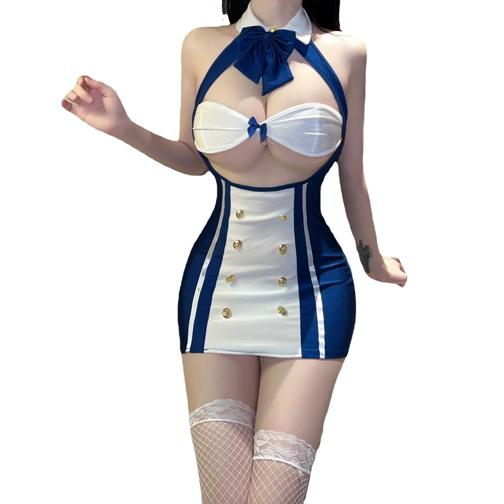 Halloween Erotic Teddy Costume Girl Rabbit Ears Cos Bodysuits y Bunny Girl Costumes