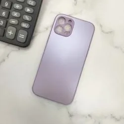 Camera Protective Original AG Matte Tempered Frosted Glass Case without Logo Hard Phone Cover For iPhone 14 13 12 11 Pro Max