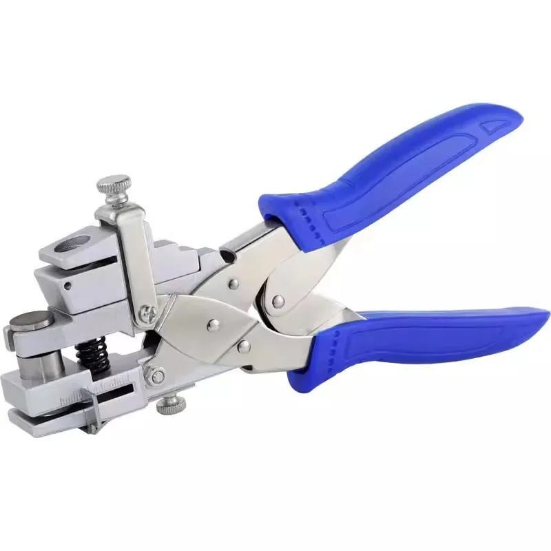 multifunctional edge sealing strip puncher handheld punching pliers replaceable woodworking round hole punch masking pliers