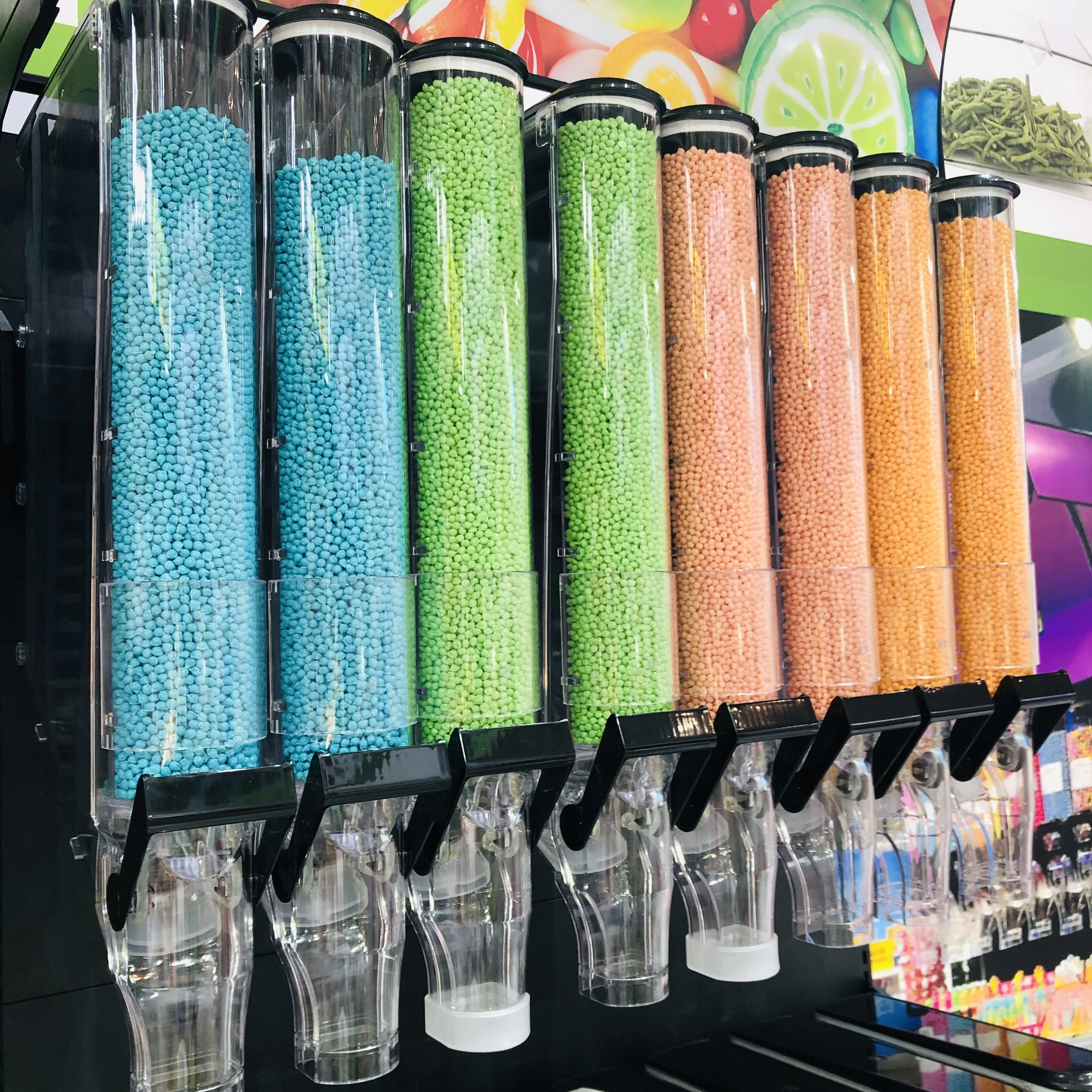 Новый продукт рисовые хлопья диспенсер для кофе в зернах конфеты пищевых сыпучих дозаторы тяжести ящики для супермаркета