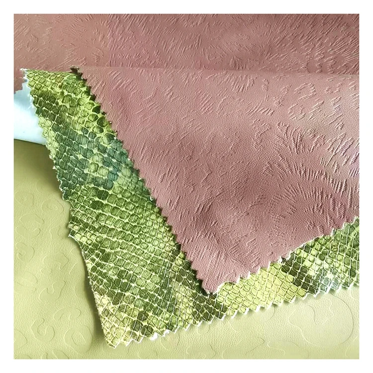 Manufacturer customized pattern soft PU leather cover for chair and sofa