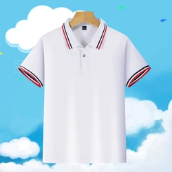 High Quality Custom Design Kids School Polo Shirt Boys and Girls Summer Short Sleeve Tshirts  Primary School Uniforms