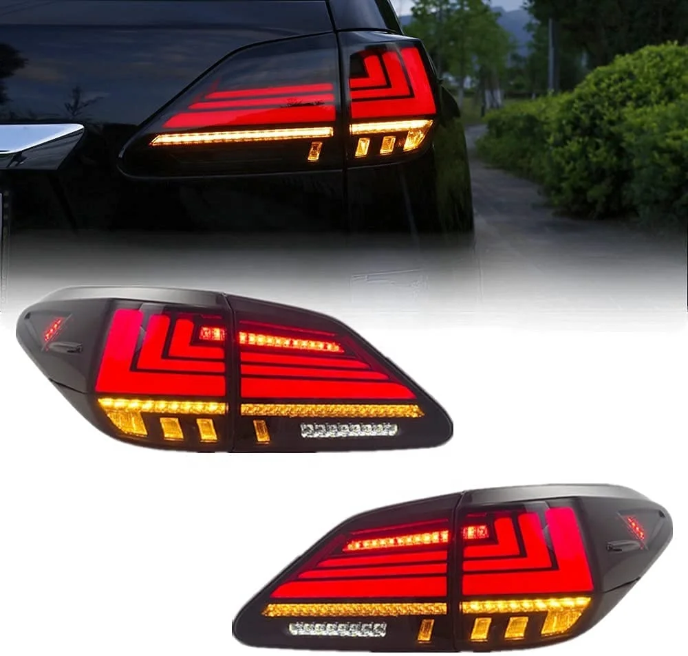 WZXD Factory Price Led Tail Rear Light For Lexus Rx350 Rx450 2009-2015 Drl Brake Turn Signal Rear Lamps