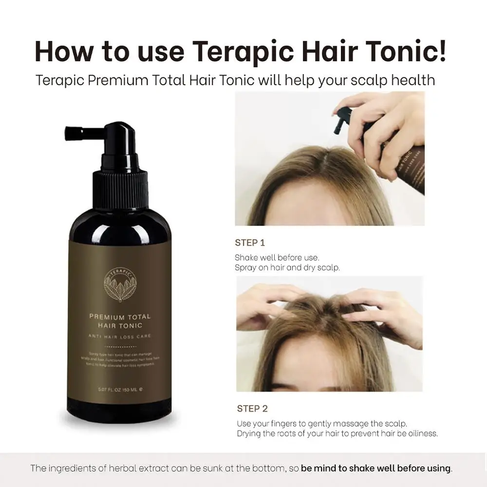 [Terapic] Terapic Premium Total Hair Tonic anti Hair Loss Care 150ml