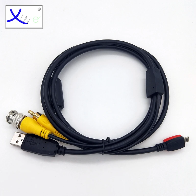 
OEM Project Cable RF Generator Mini USB 8pin to BNC RCA Cable 