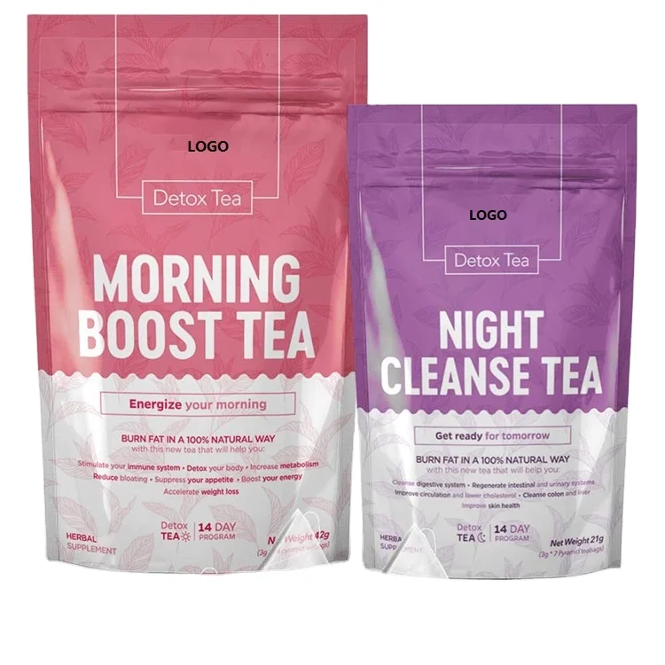 2022 Hot Weight Loss Low Moq Malva Leaves Slim Herb Strong 14 Day Slimming Tea