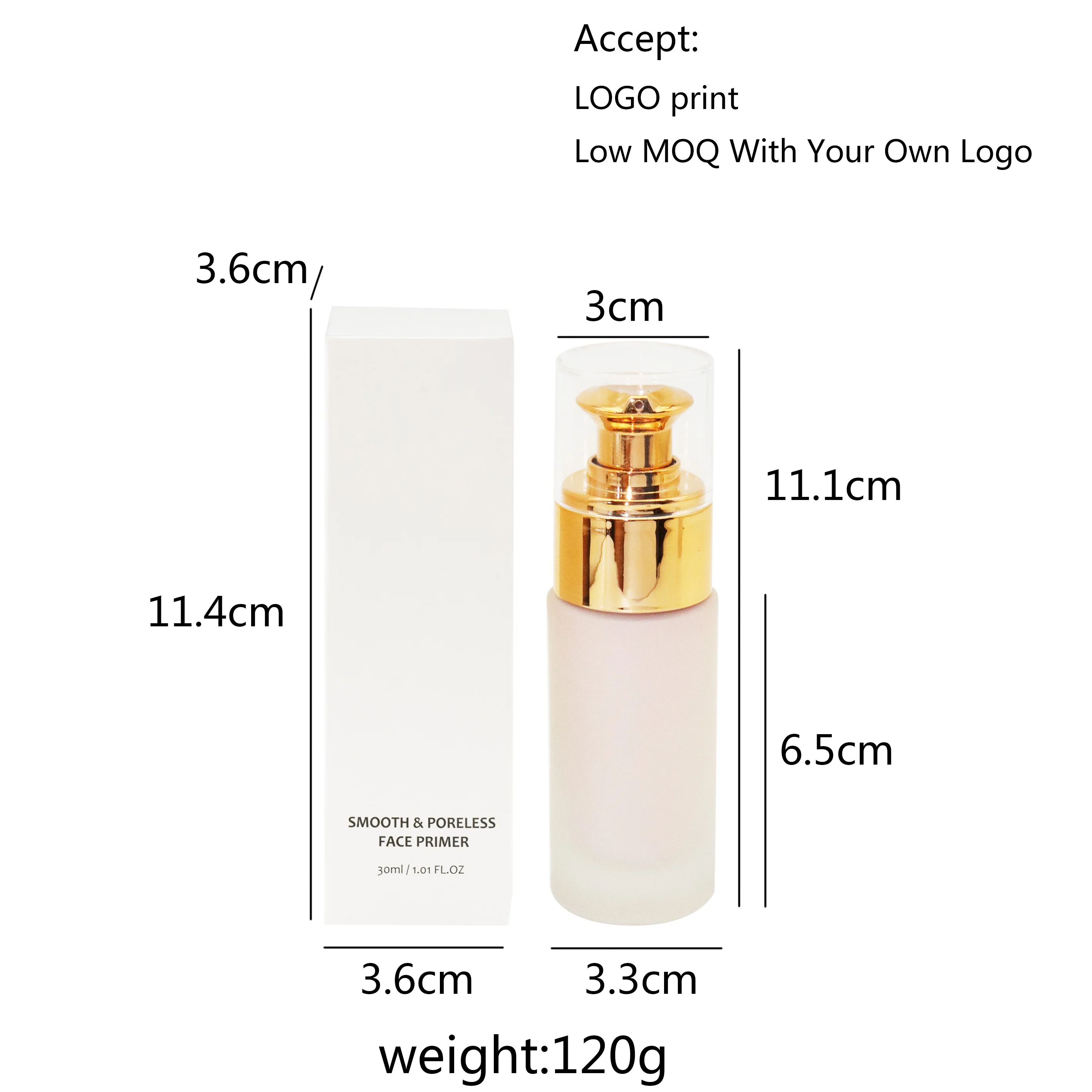Factory face primer oil-control waterproof makeup skin primer long lasting wholesales