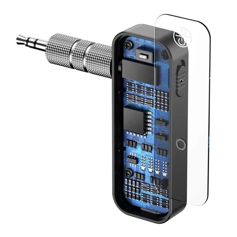 2024 HG беспроводной Bluetooth 5 0 приемник передатчик 3 мм 2 в 1 bluetooth адаптер для автомобиля