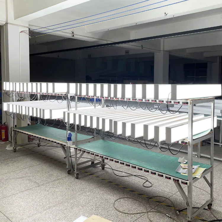 Алюминиевый профиль домашний офис светодиодный светильник Потолочный подвесной светодиодный линейный осветительный прибор