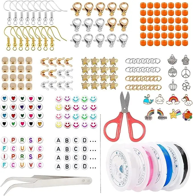 43200pcs 72 Colors 2mm Glass Seed Beads For Bracelet Making Kit Small Beads For Jewelry Making With Letter Beads For Crafts Gift