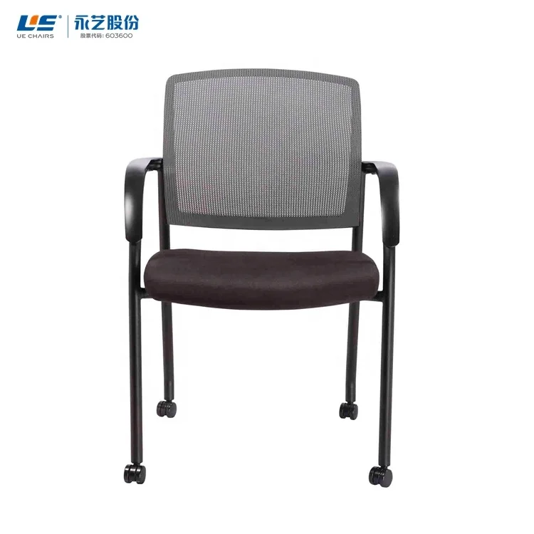 UE Free Sample Executive Execute Office Metal Rocking Modern Staff Back Seat Armrest Specifications Mesh Conference Chair