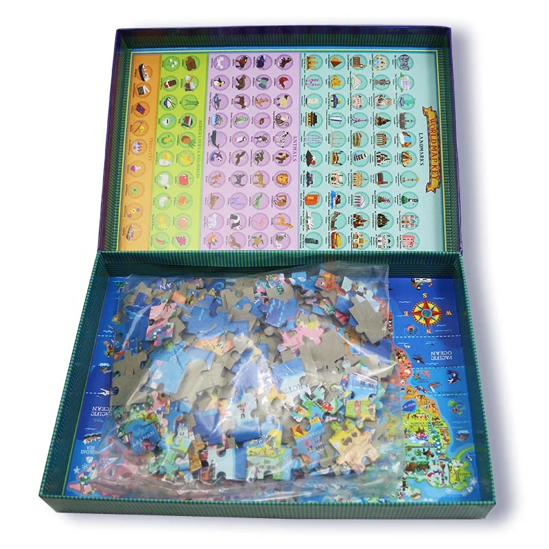 Hot Selling Paper Wooden Puzzle Jigsaw Intelligence Game Toy 200/500/1000 Pieces Jigsaw Puzzle For Adults The Kiss