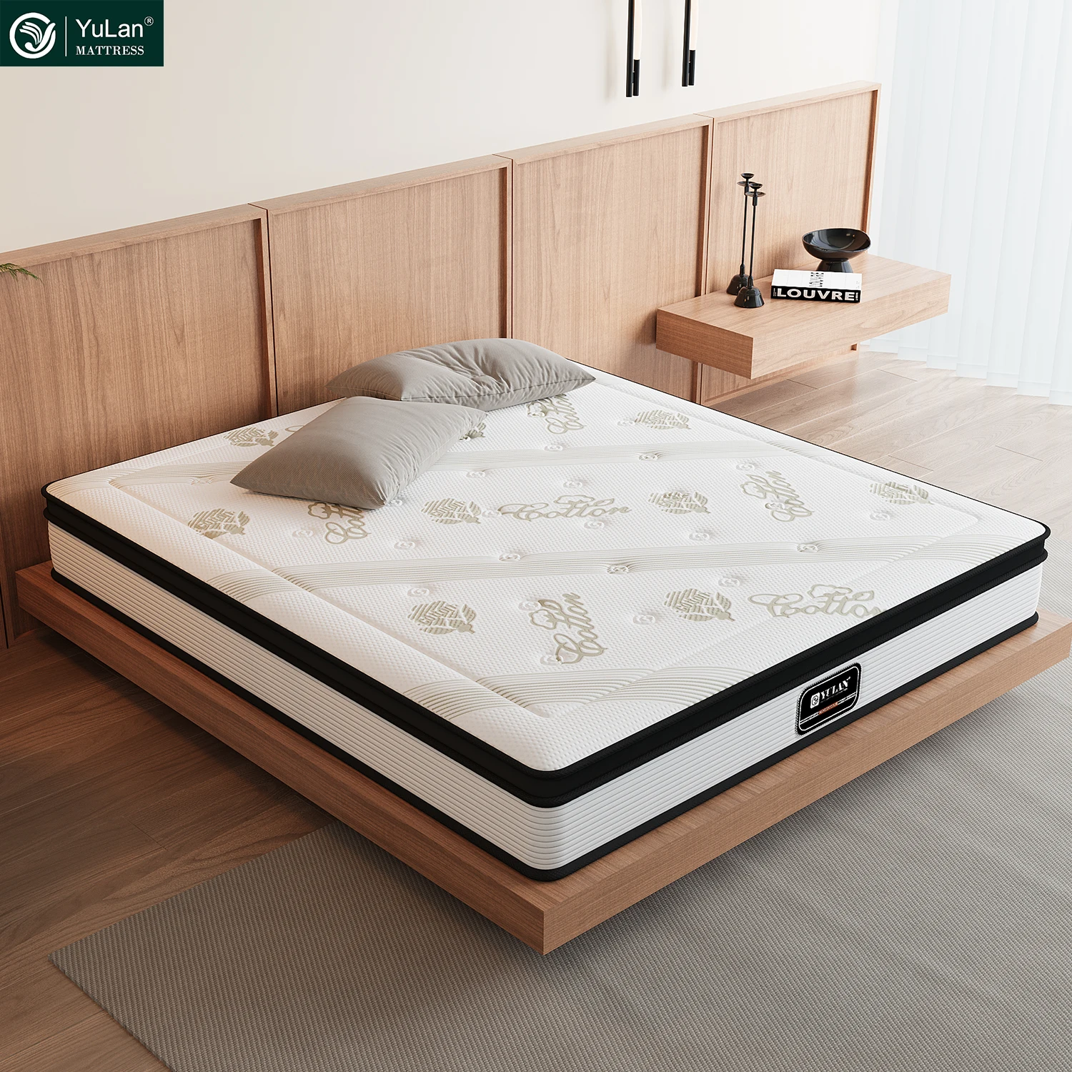 Cheap Cool Gel Memory Foam Mattress For General Use Twin Full Queen King Single Double Pocket Spring Mattress