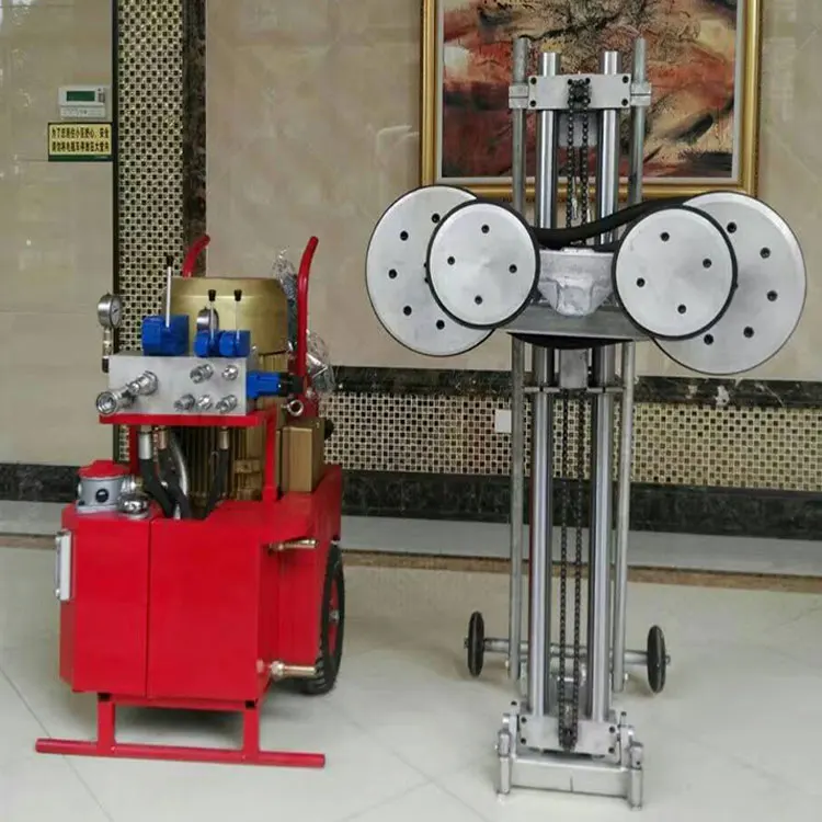 Chain Wire Saw Block Stone Accessory Cutting Machine For Marble Quarry Granite Wire Saw Machine