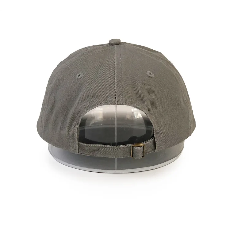 6 Panel Unstructure Cotton Washed Twill Plain Distressed Baseball Dad Cap Hat For Women And Men