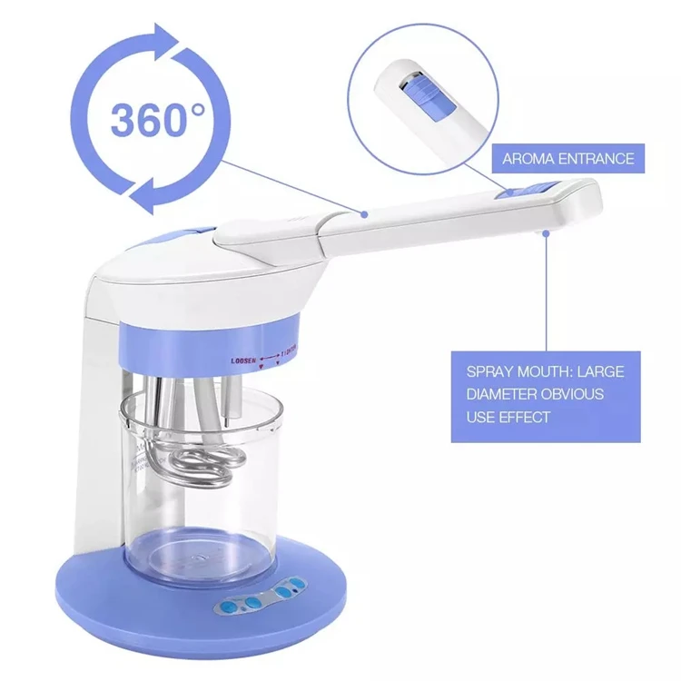 OEM/ODM Nano Mini Ion Aroma Electric Facial Steamer For Face Ozone Steaming