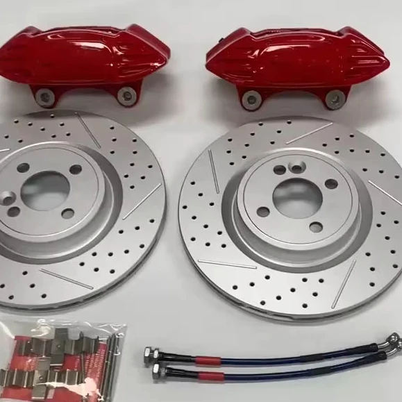 High quality brake caliper 4 piston racing brake system big brake kit for JCW MINI Honda Civic JAZZ FIT GE6 FK FD FN AP1 EK4 DC2